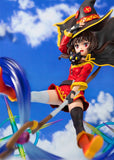 Chara-Ani KonoSuba: God's Blessing on This Wonderful World!: Megumin (Anime Opening Edition) 1:7 Scale PVC Figure, Multicolor