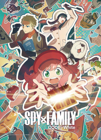 SPY X FAMILY CODE: WHITE - TEASER KEY ART WALLSCROLL
