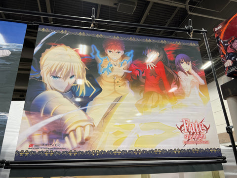 Fate Stay Night Group Wall Scroll