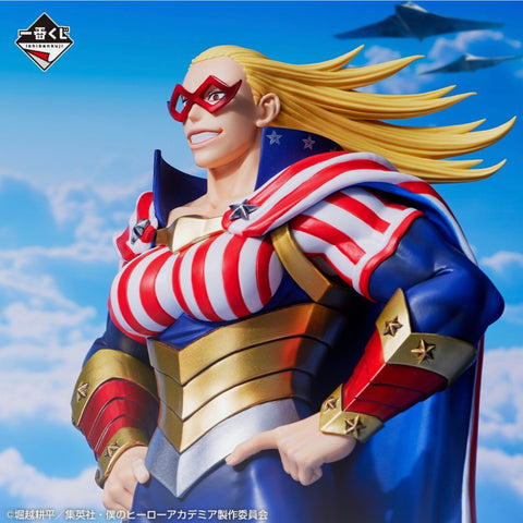 BANDAI Ichiban Kuji My Hero Academia Star and Stripe MASTERLISE Figure Last one