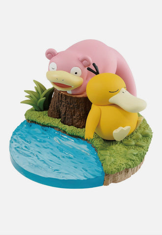 Pokémon Psyduck and Slowpoke Relaxation time Figure BANPRESTO