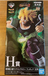 Dragon Ball Broly Figure Ichiban Kuji H Prize Super Warriors