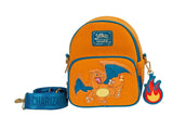 Pokemon Charizard Corduroy Convertible Mini-Backpack - Entertainment Earth Exclusive