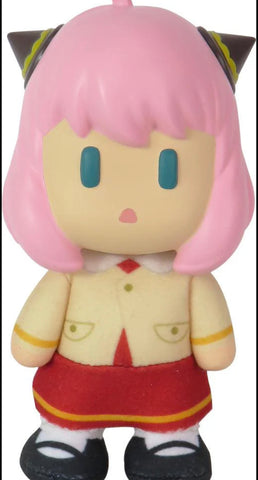 SPY X FAMILY - ANYA FORGER DRESS UP PLASTIC HEAD MOVABLE VER PLUSH 4.5"H