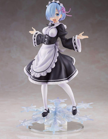 Taito Re:Zero Winter Maid Rem - Colorful Anime PVC Doll