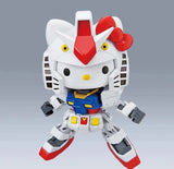 Bandai SD Hello Kitty & RX-78-2 Gundam "Mobile Suit Gundam" Plastic Model Kit