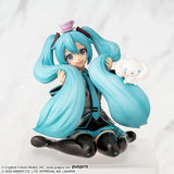 Hatsune   Miku   x   Cinnamoroll   Choconose Premium   Figure   -   Hatsune   Miku   x Cinnamoroll   Fluffy   Ver. (IN ROUTE)