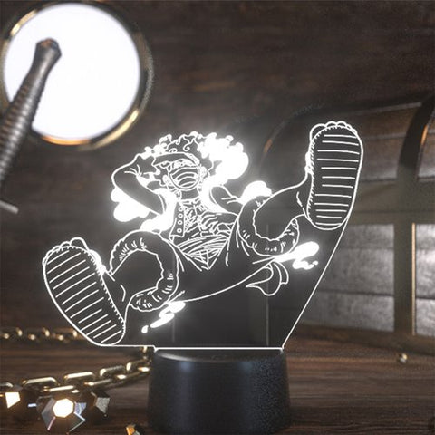 One Piece Luffy Gear 5 Laugh Otaku Lamp