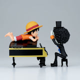 One Piece - Monkey D. Luffy & Brook World Collectable Log Stories Prize Figure Set