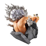 One Piece Revible Moment Ichibansho Monkey D. Luffy Gear 5 vs. Borsalino (Burst of Energy) Figure