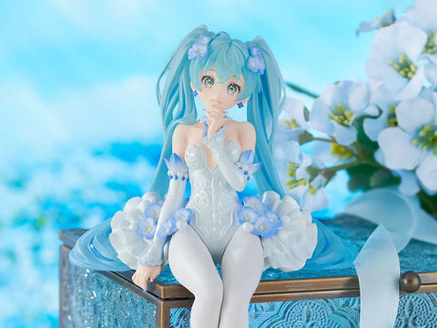 Vocaloid Hatsune Miku (Flower Fairy Nemophila Ver.) Noodle Stopper Figure