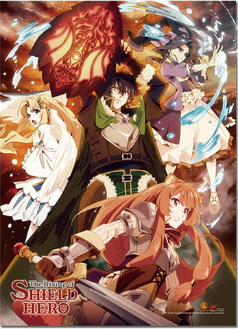 The Rising Of The Shield Hero S2 - Key Art Hi-End Wall Scroll