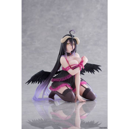 Albedo Negligee Ver. Desktop Cute Figure (PREORDER)
