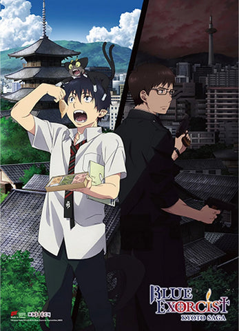 Blue Exorcist Kyoto Saga - Rin Okumura & Yukio Okumura 2 Wall Scroll