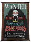 One Piece - Wanted Posters Soul King Brook Wall Scroll