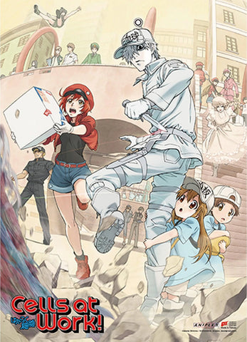 Cells At Work! - Key Art Wall Scroll