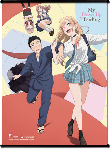 MY DRESS UP DARLING - MARIN KITAGAWA GROUP SMALL WALL SCROLL
