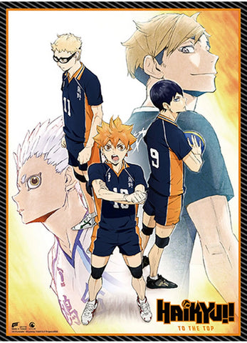 Haikyu!! S4 - Key Art #B Wall Scroll