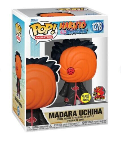 Naruto Shippuden Madara Uchiha 1278 Funko Pop Glow in the Dark Exclusive 