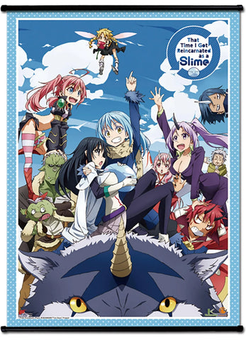 That Time I Got Reincarnated As A Slime - Main Key Art Hi-End Wall Scroll