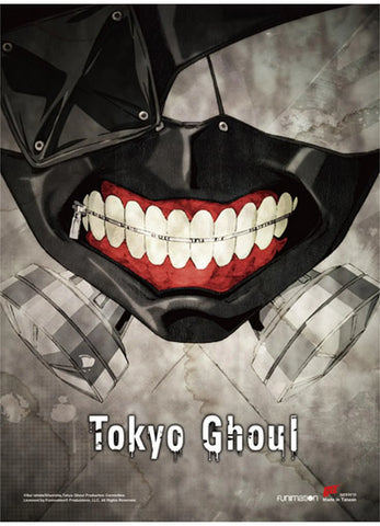 TOKYO GHOUL - KEY ART KANEKI MASK SMALL WALL SCROLL