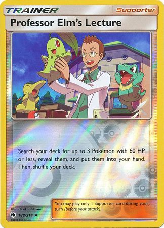 Professor Elm's Lecture 188/214 UNCOMMON REVERSE FOIL