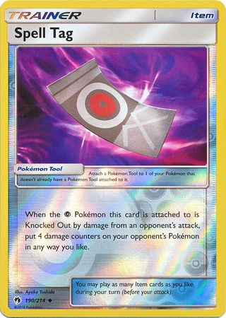 Spell Tag 190/214 UNCOMMON REVERSE FOIL