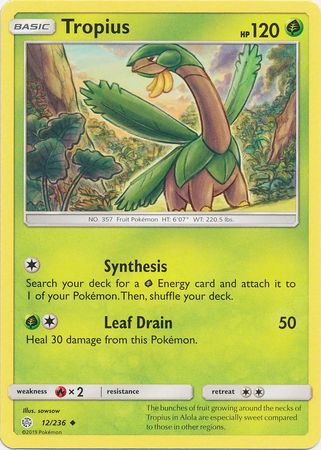 Tropius 12/236 UNCOMMON