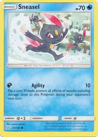 Sneasel 43/236 COMMON