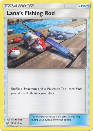 Lana's Fishing Rod 195/236 UNCOMMON