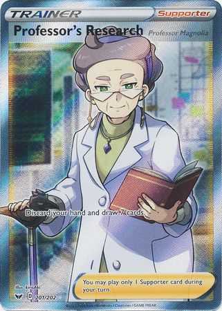 Professor's Research: Professor Magnolia - 201/202 - Full Art Ultra Rare