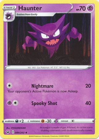 Haunter - 84/202 - Uncommon