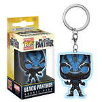 Black Panther Blue Glow Pocket Pop! Key Chain