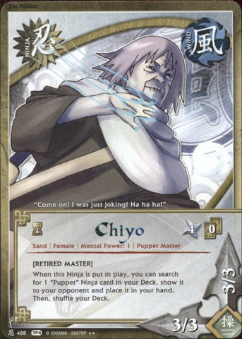 Naruto cards Chiyo 