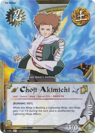 Choji Akimichi [Burning Fist] - 1102 - Common