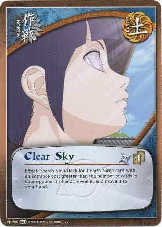 Clear Sky - 750 - Rare