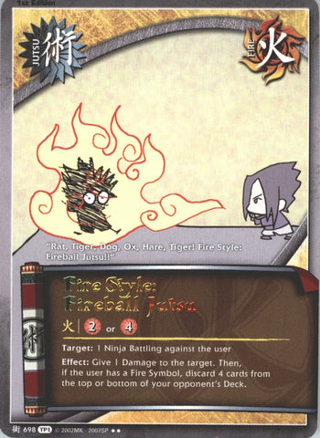 Fire Style: Fireball Jutsu 698 RARE