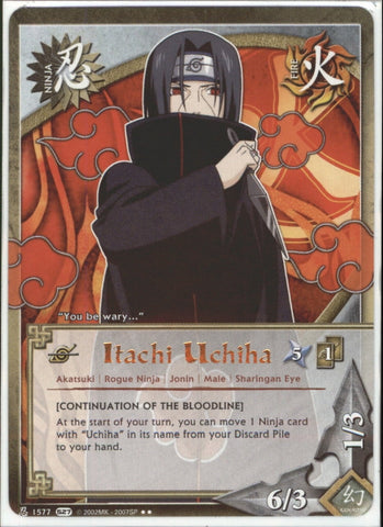 Itachi Uchiha 1577 RARE