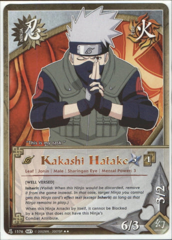 Kakashi Hatake 1576 RARE