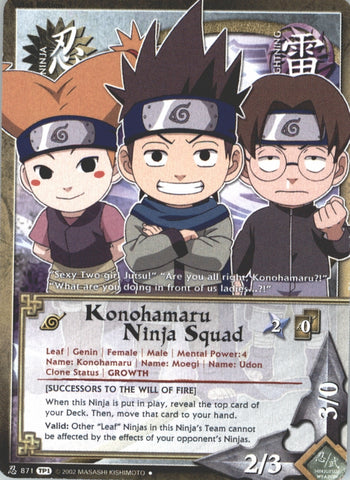 Konohamaru Ninja Squad 871 UNCOMMON
