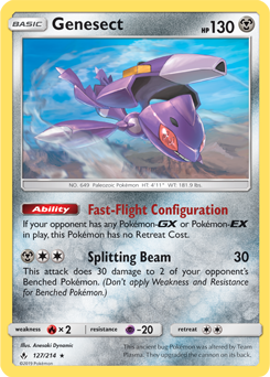 Genesect 127/214 RARE