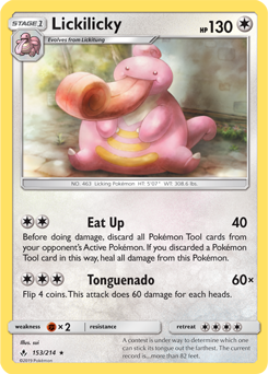 Lickilicky 153/214 RARE