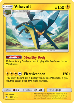 Vikavolt 59/214 RARE