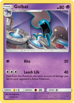 Golbat 65/214 COMMON