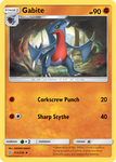 Gabite 113/236 pokemon cards 