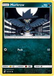 Murkrow 129/236 pokemon cards 