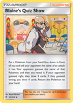 Blaine's Quiz Show 186/236 Pokemon cards 