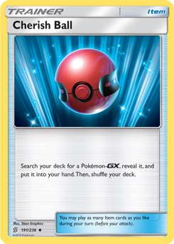 Cherish Ball 191/236 pokemon cards 