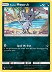Alolan Meowth 118/214 COMMON