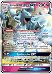 Alolan Ninteails GX 132/214 FULL ART FOIL RARE